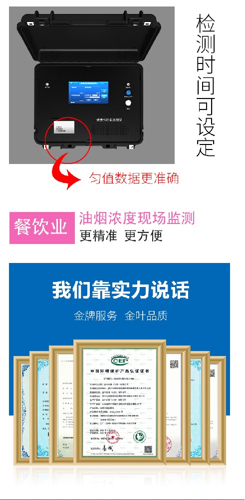 便攜油煙在線監測設備：守護舌尖上的環保